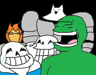 anon greater_dog grillby papyrus sans undertale unknown_artist woshua // 547x426 // 26KB