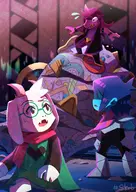 Kris ralsei Susie // 2894x4093 // 1.1MB