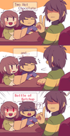 chara comic english_text frisk kfc Kris tagme // 840x1628 // 1.1MB