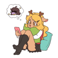 animated gif Noelle Susie // 650x650 // 1.3MB