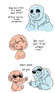 comic frisk sans // 754x1259 // 305KB