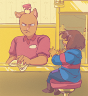 burgerpants fiercespaghetti frisk // 646x708 // 865KB