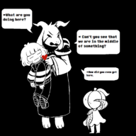 asriel_dreemurr frisk // 800x800 // 26KB