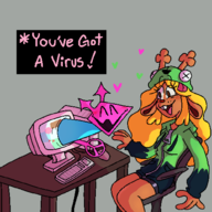 utg_oc Noelle painto virovirokun // 1000x1000 // 146KB