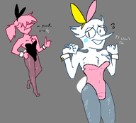 addison bulge bunny_suit norton pink_addison // 630x570 // 26KB