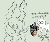 doe_oc gun mpants Noelle tobyfox // 732x616 // 97KB