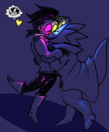 alphys_(puppetswap) jables psanon puppetswap_(au) spamdown_(puppetswap) yellow_soul // 1022x1234 // 603KB