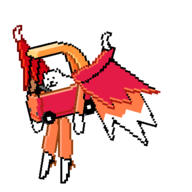 animated spamton_neo tobyfox // 407x407 // 357KB