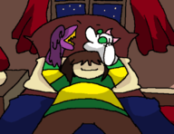 Kris light_world ralsei Susie // 680x524 // 21KB