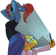 Alphys Undyne // 1600x1568 // 896KB