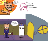 burgerpants Happstablook light_world napstablook // 700x600 // 21KB