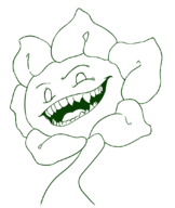 dum_oc flowey Minosduos // 915x1086 // 35KB