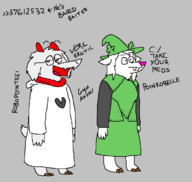 gymanon Noelle ralsei // 702x665 // 22KB