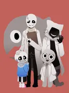 Gaster goner sans // 700x945 // 50KB
