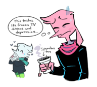 addison pink_addison spamton_g._spamton // 825x733 // 153KB