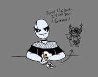 Gaster gremvil jevil roccorox // 614x482 // 76KB