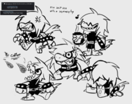 low_res psanon puppetswap_(au) susie_(puppetswap) // 500x394 // 150KB