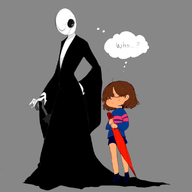 frisk Gaster // 800x800 // 88KB