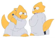 Alphys // 1200x826 // 86KB