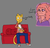 dum_oc burgerpants lion_gosling mpants // 887x851 // 23KB