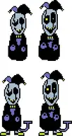 Gaster jevil sprite // 142x268 // 27KB