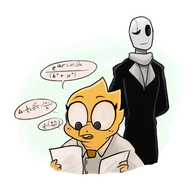 Alphys Gaster // 587x591 // 179KB