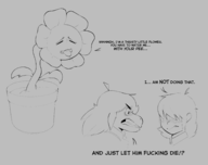 comic flowey Kris Susie // 2623x2071 // 529KB