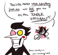 mettaton_EX spamton_g._spamton // 1280x1222 // 303KB