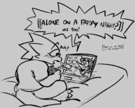 Alphys psanon spamton_g._spamton // 1711x1364 // 331KB
