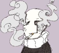 Gaster smoking // 308x276 // 56KB
