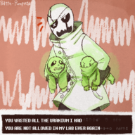 Gaster papyrus sans // 800x800 // 1.0MB