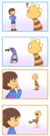 comic frisk monster_kid // 842x2287 // 509KB