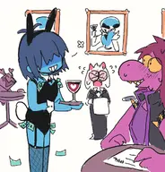 Kris ralsei Susie // 1142x1194 // 221KB