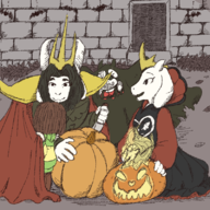 asgore asgore_dreemurr Kris toriel // 800x800 // 649KB