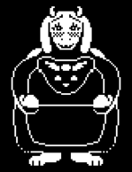pixel_art sprite sprite_art toriel // 164x214 // 4.2KB