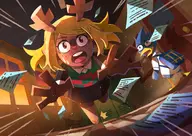 artist:wata_lemon03 berdly light_world monster Noelle // 4093x2894 // 1.1MB