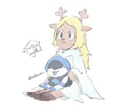 dark_world darkner deltarune Lancer monster Noelle Susie unknown_artist // 2211x1876 // 431KB